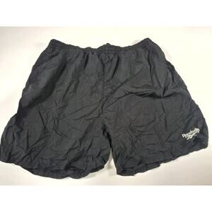 Vintage Reebok Black Swim Trunks Size XL